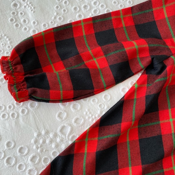 Red Plaid dress with Mini Mouse Appliqué - Picture 11 of 11